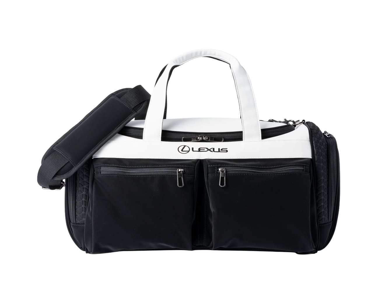 LEXUS Genuine Collection Geometric Boston Bag