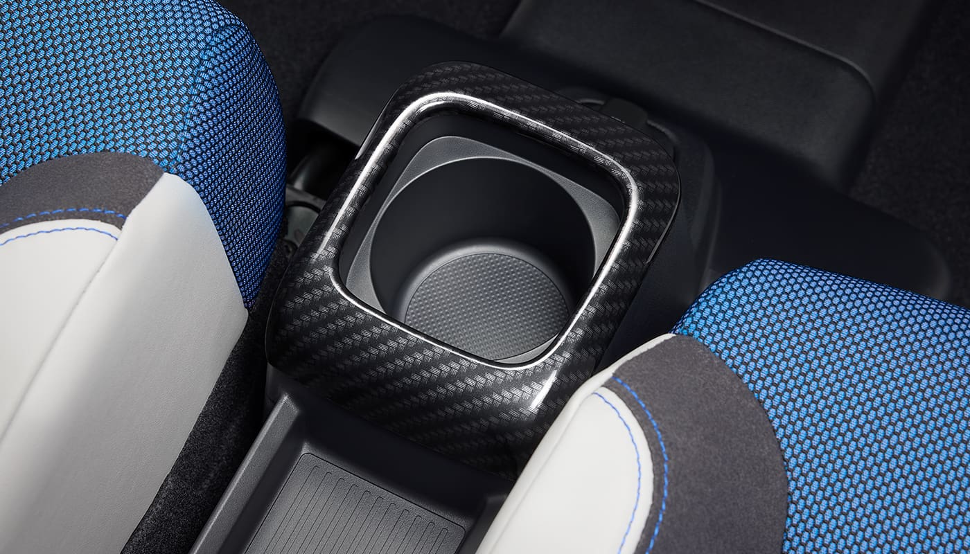 HONDA GENUINE DIGITAL CARBON CONSOLE PANELS FOR SUPER-ONE