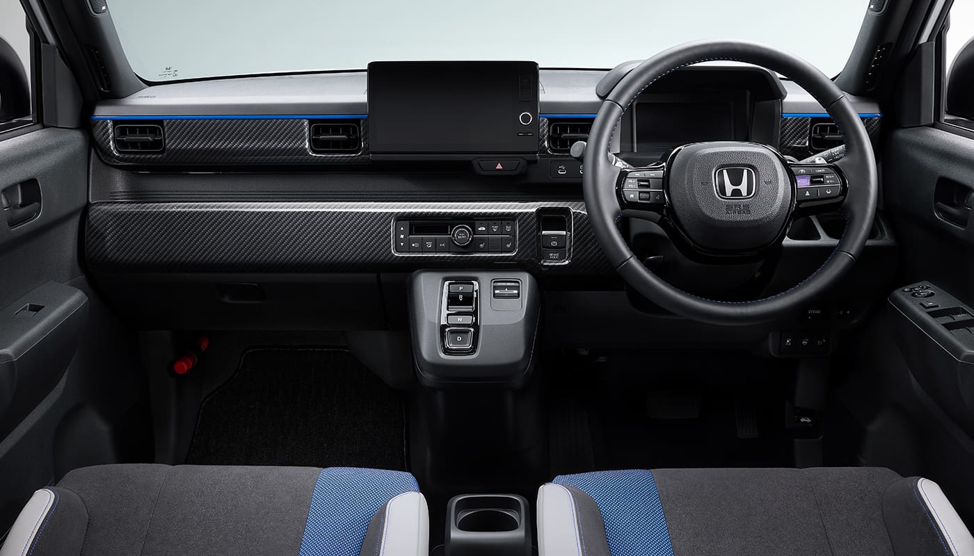 HONDA GENUINE DIGITAL CARBON INSTRUMENT PANELS FOR SUPER-ONE
