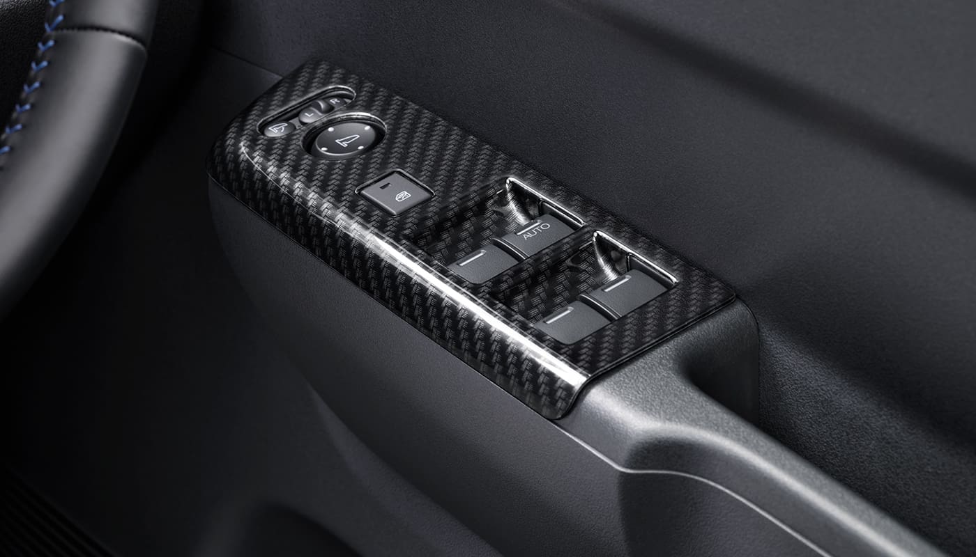 HONDA GENUINE DIGITAL CARBON PWSW PANELS FOR SUPER-ONE