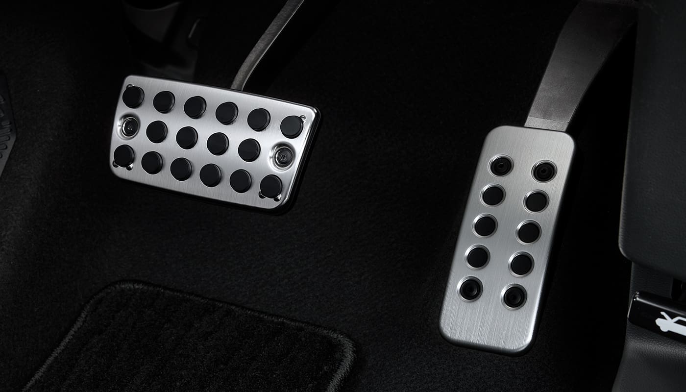 HONDA GENUINE ALUMINIUM SPORT PEDALS FOR SUPER-ONE