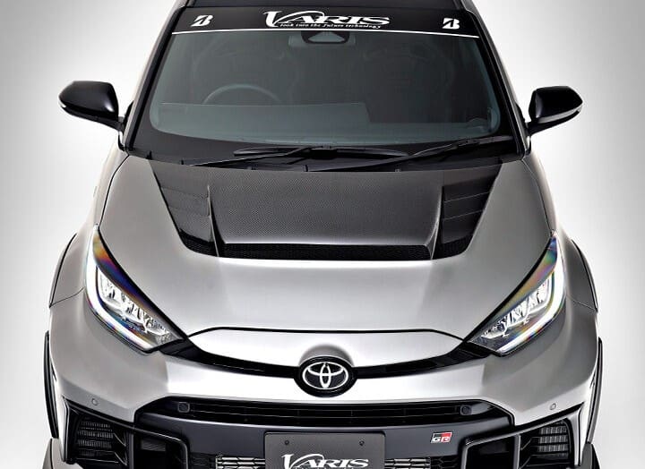 VARIS CARBON+COOLING BONNET FOR GR YARIS KOUKI ARISING-1
