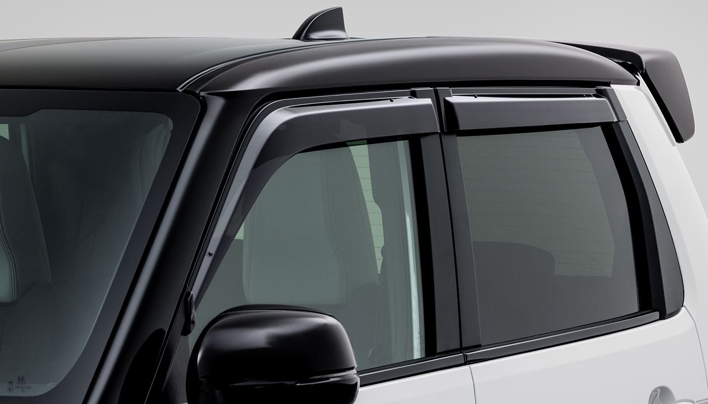 HONDA GENUINE DOOR VISORS FOR SUPER-ONE